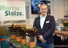 Richard van de Waart, commercial director at Martin Stolze, was also present at the fair.                            